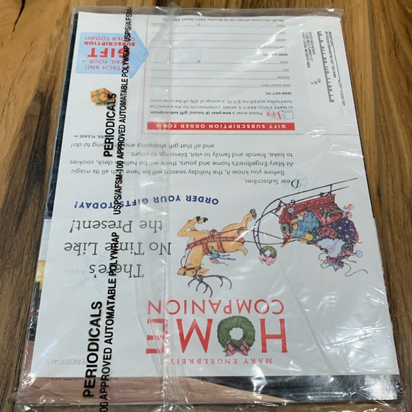 Mary Engelbreit Home Companion Dec /Jan 2003 Christmas w paper doll - Picture 2 of 5